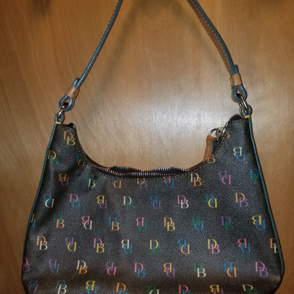Mini/tiny D&B shoulder purse. Used.